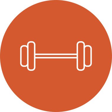 Dumbbell Satır Çemberi Simgesi