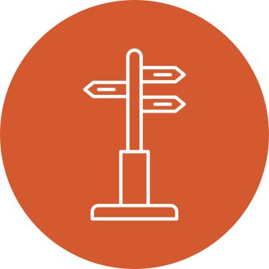 Yön İmza Satırı Çemberi Simgesi