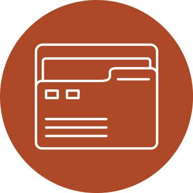 Dizin Satırı Çemberi Simgesi