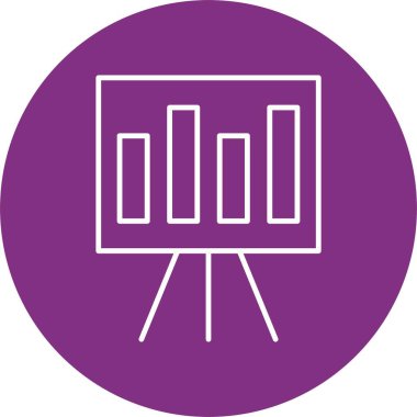 Sunum Satırı Çemberi Simgesi