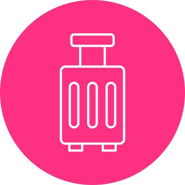 Bagaj Çizgisi Çemberi Simgesi