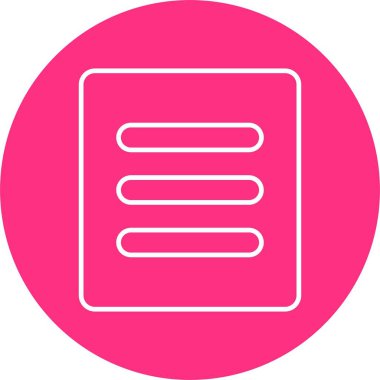 Menü Satırı Çemberi Simgesi