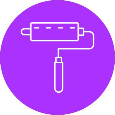 Lint Tekerlek Çizgisi Çemberi Simgesi