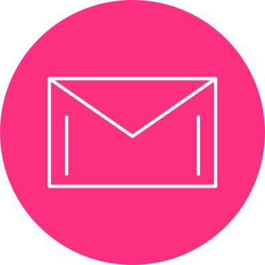 Posta Satırı Çemberi Simgesi