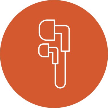 Kulaklık Hattı Çember Simgesi