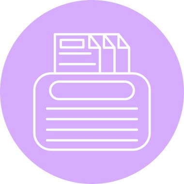 Kabine Satırı Çemberi Simgesi