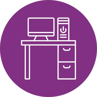 Tablo Satırı Çemberi Simgesi