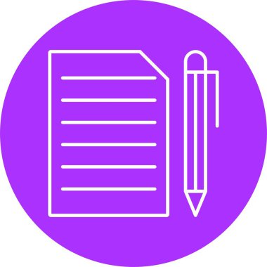 Belge Satırı Çemberi Simgesi