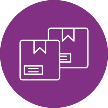 Paket Satırı Çemberi Simgesi