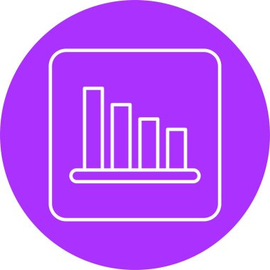 Çubuk Çizelgesi Çemberi Simgesi