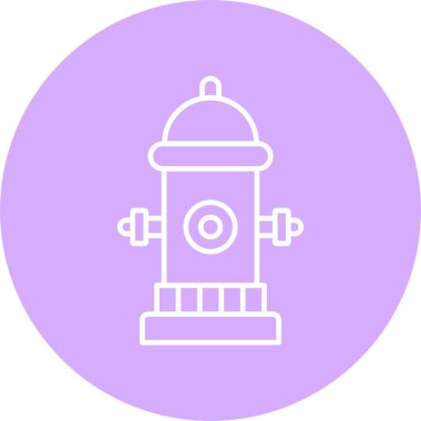 Yangın musluğu Hat Çemberi Simgesi