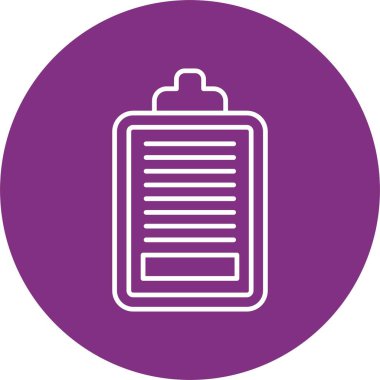 Görev Satırı Çemberi Simgesi