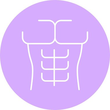 Altı Paket Satır Çemberi Simgesi