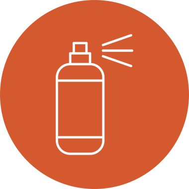 Püskürtme Boyası Çemberi Simgesi