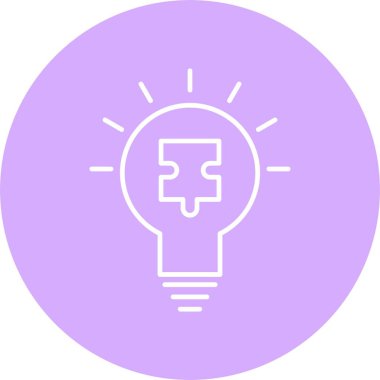 Çözüm Satırı Çemberi Simgesi