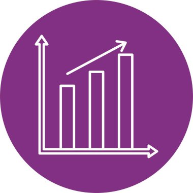 Çubuk Çizelgesi Çemberi Simgesi