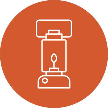 Yağlı Lamba Hattı Çemberi Simgesi