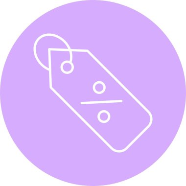 Yüzdelik Satır Çemberi Simgesi