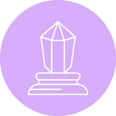 Kristal Satır Çemberi Simgesi