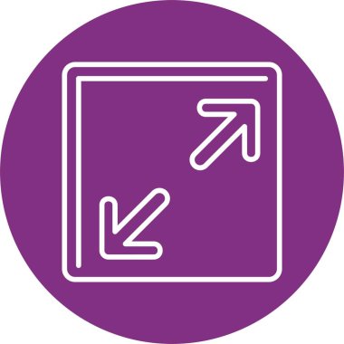 Satır Çemberi Simgesini Yeniden Boyutlandır