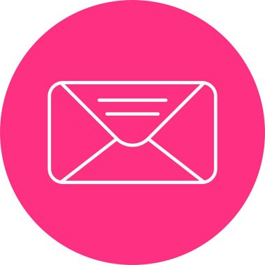 Posta Satırı Çemberi Simgesi