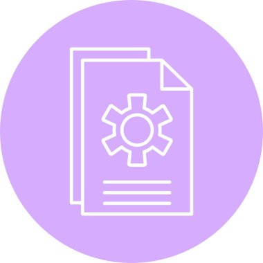 Belge Satırı Çemberi Simgesi