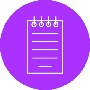 Not Satırı Çemberi Simgesi