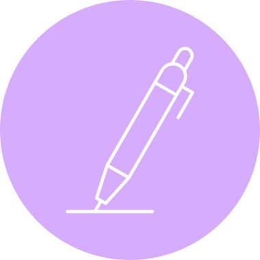 Kalem Satırı Çemberi Simgesi