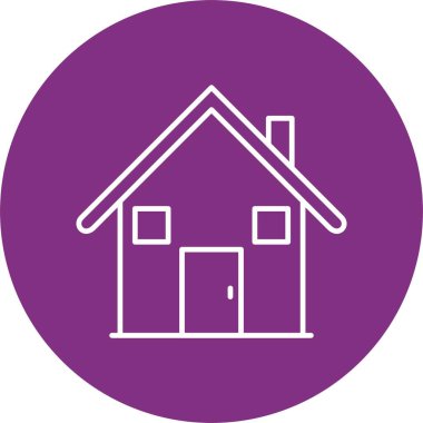 Ev Satırı Çemberi Simgesi