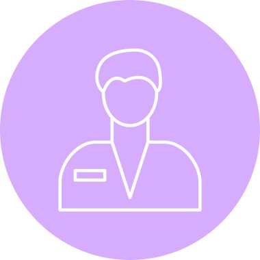 Postacı Satır Çemberi Simgesi