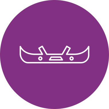 Tampon Çizgisi Çemberi Simgesi