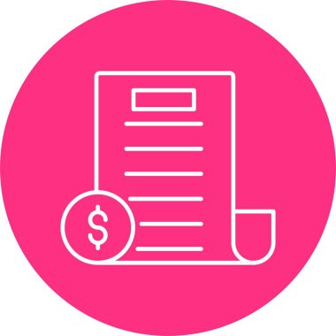 Bill Satır Çemberi Simgesi