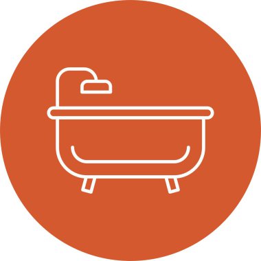 Küvet Hattı Çemberi Simgesi