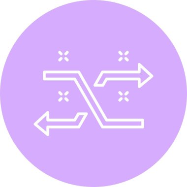 Satır Çemberi Simgesini Karıştır