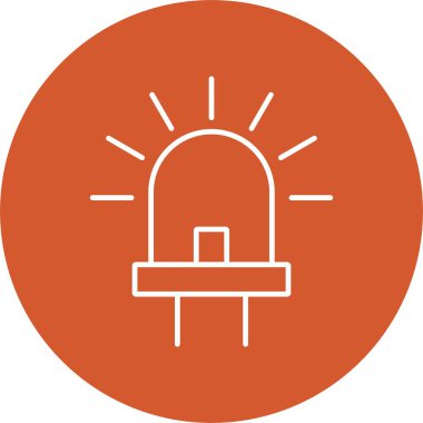 Led Satır Çemberi Simgesi