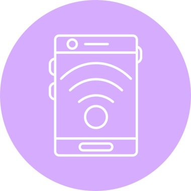 Sinyal Satırı Çemberi Simgesi