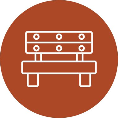 Yedek Çizgi Çemberi Simgesi