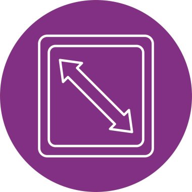 Sağ Alt Satır Çember Simgesi