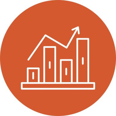 Borsa Çizgisi Çemberi Simgesi