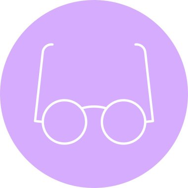 Gözlük Satırı Çemberi Simgesi