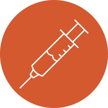 Enjeksiyon Satırı Çemberi Simgesi