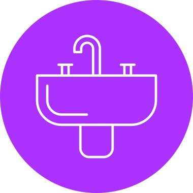 Batan Çizgi Çemberi Simgesi