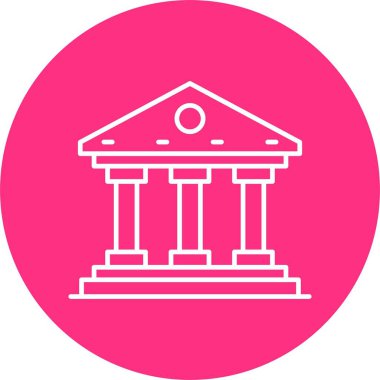 Banka Satırı Çemberi Simgesi