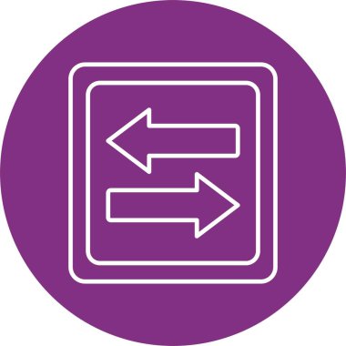 Aktarım Satırı Çemberi Simgesi