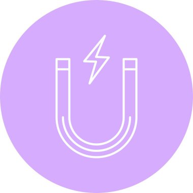 Mıknatıslı Satır Çemberi Simgesi