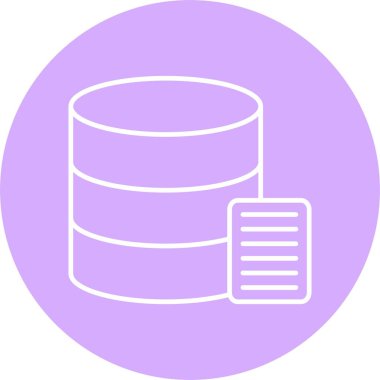 Veri Çizgisi Çemberi Simgesi