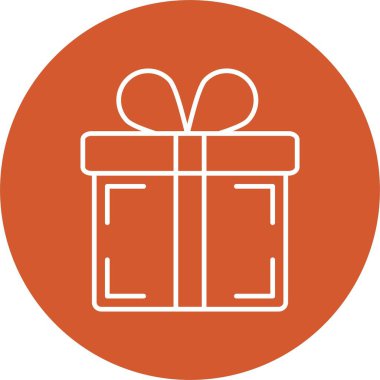 Hediye Satırı Çemberi Simgesi