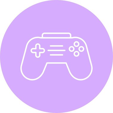 Joystick Satır Çemberi Simgesi