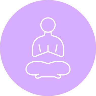 Yoga Hattı Çemberi Simgesi