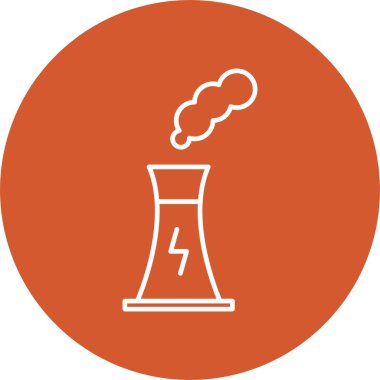 Kirlilik Çizgisi Çemberi Simgesi